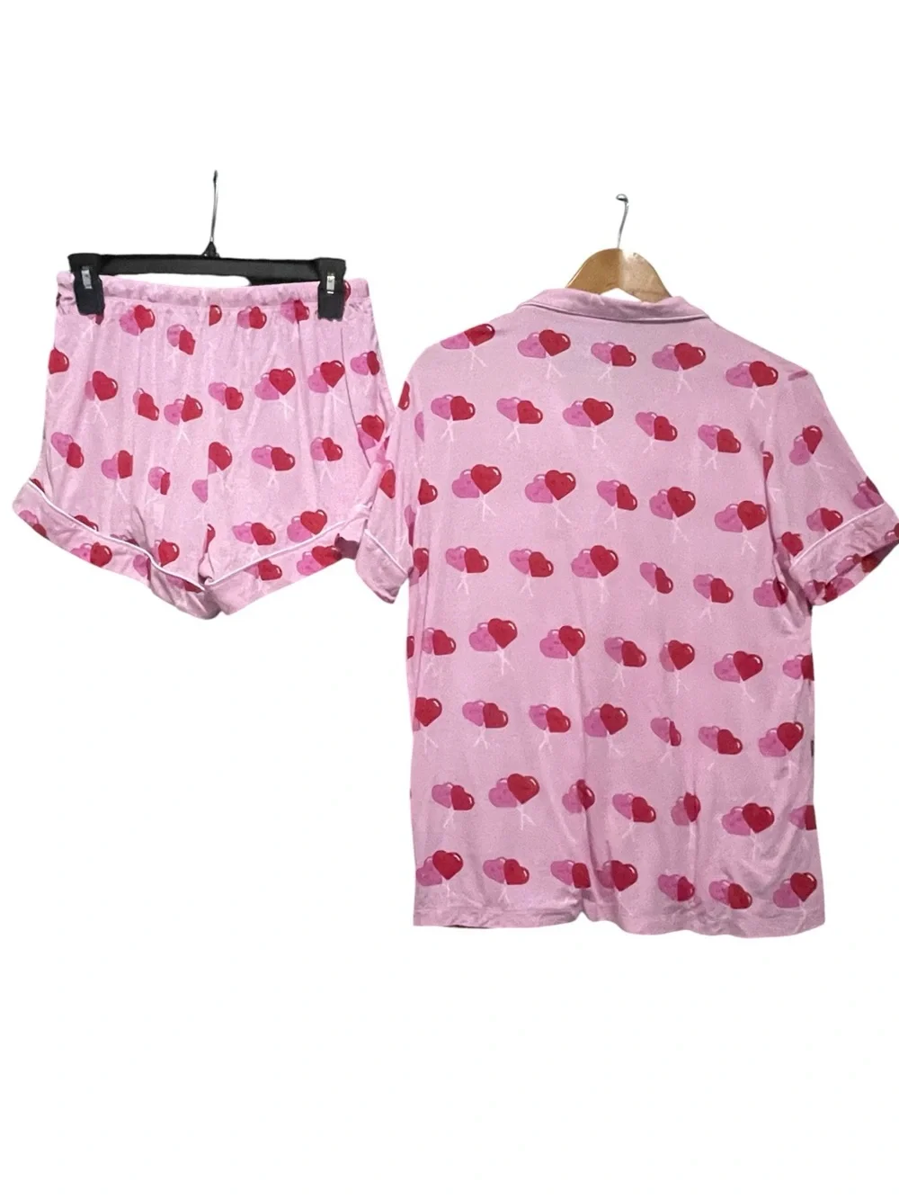 TWEEN LYNN PRINT SHORTS LOUNGE SET M (10)